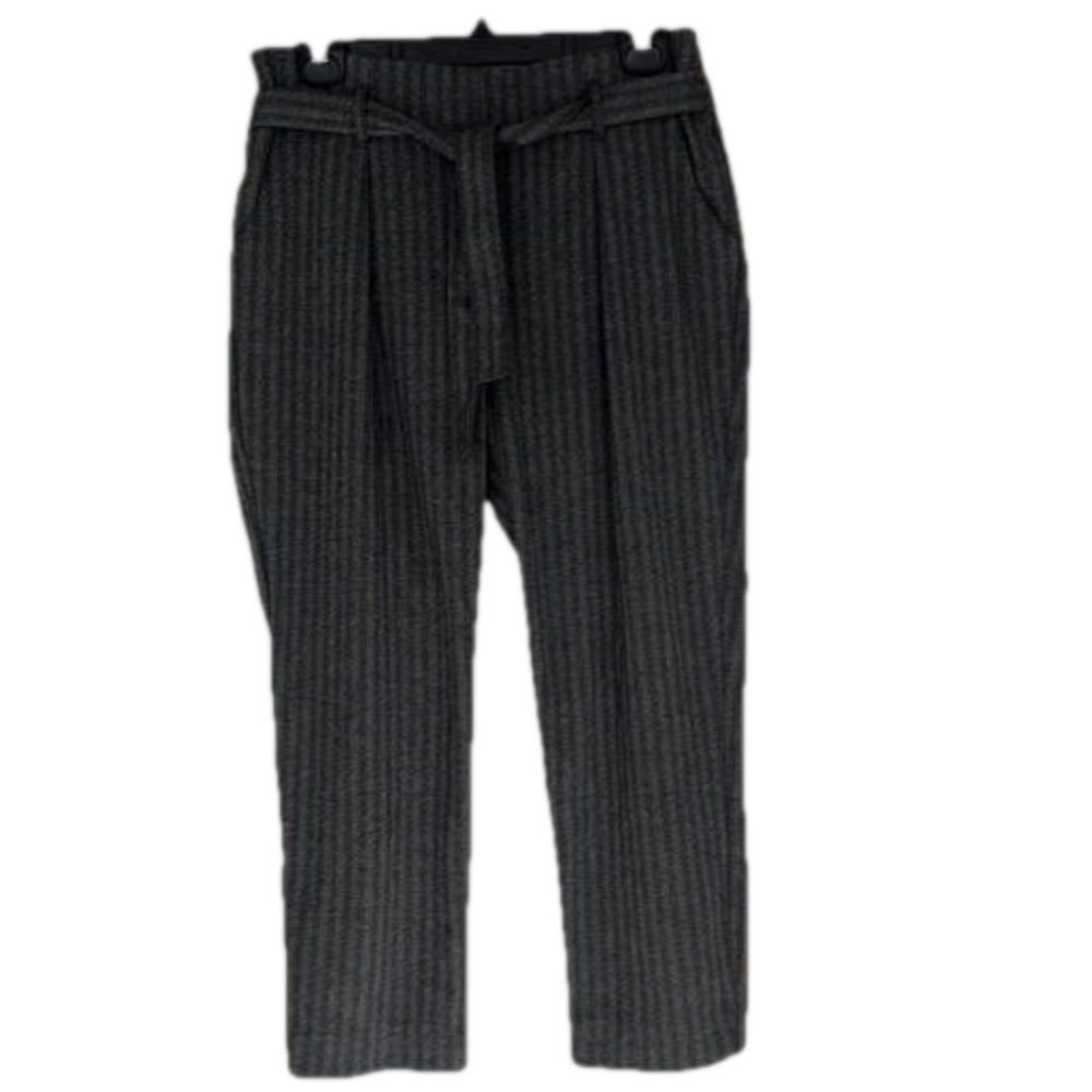 Dex Pull On Belted Cropped Trousers